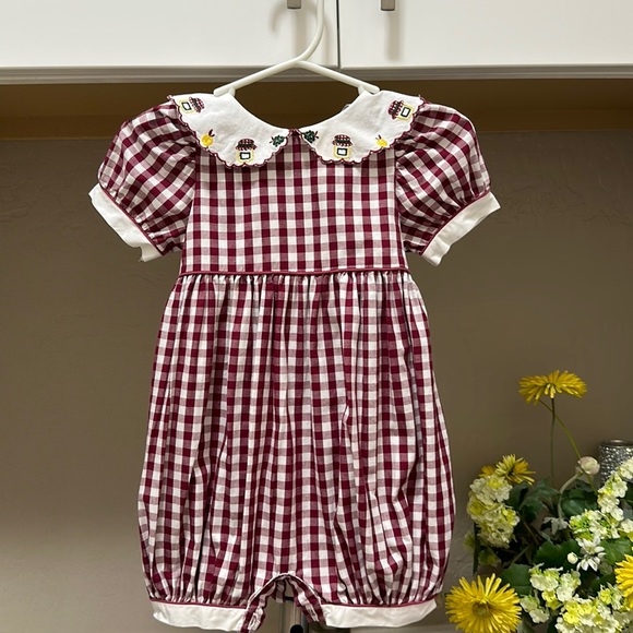 Pomme framboise baby romper - Picture 1 of 1